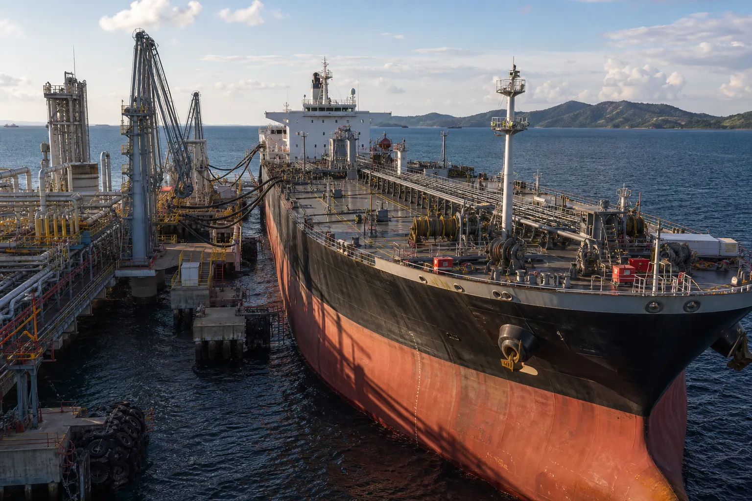 Crude oil trading infrastructure